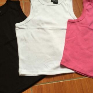 Sốc-Áo ba lỗ ngược croptop