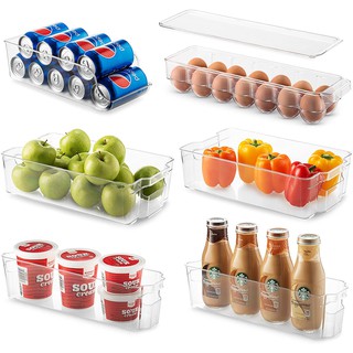Hộp đựng thực phẩm trong suốt hộp đựng đồ tủ lạnh tổ chức tủ lạnh hộp đựng thực phẩm bằng nhựa
