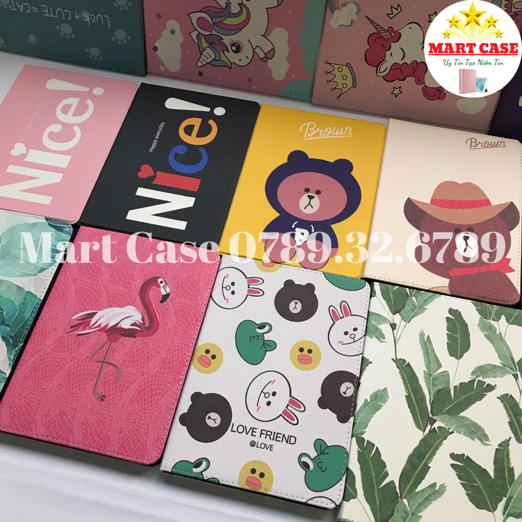 Ốp ipad Pro 11/Air 3/Pro10.5/Mni 1/2/3/4/5 Silicon hình cute -MART CASE