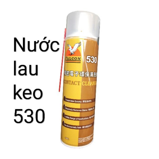 Nước tẩy keo Falcon 530 - Lau máy linh kiện, tẩy rửa màn hình điện thoại, tẩy rửa vết bẩn - Lau Kính - Uni Shop