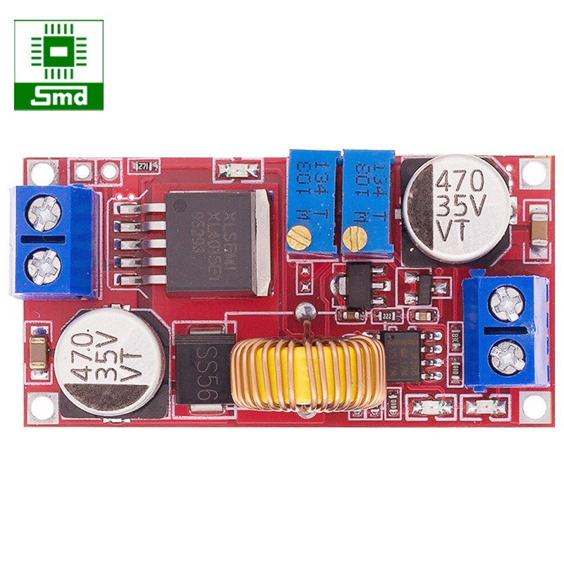 Mạch Hạ áp chỉnh dòng XL4015, 5A DC-DC Buck đòng điện điều chỉnh ổn áp ngồn DC 3V3,4,2V 12V 12,6V Sạc pin hạn dòng
