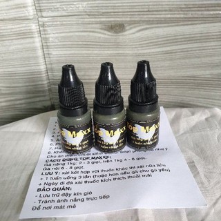 Topmaxx ( combo 3 lọ × 10ml ) - dinh dưỡng cho gà đá
