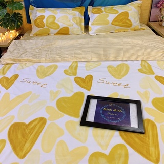 bộ chăn ga gối cute