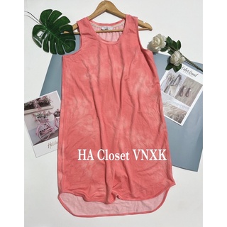 Đầm Thun Suông Sát Nách Dư Xịn