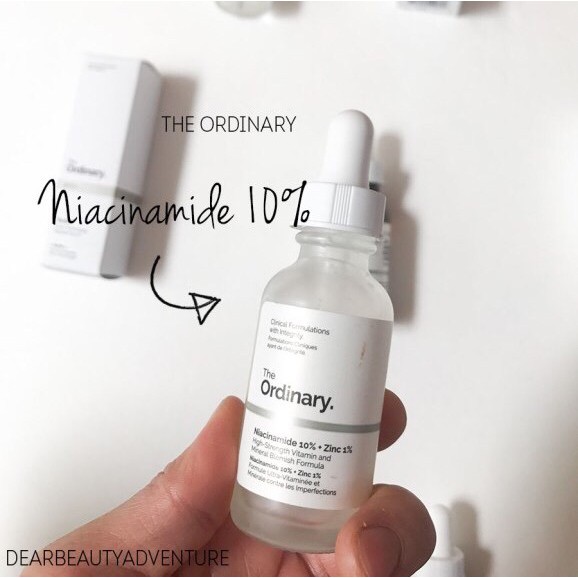 Serum The Ordinary Niacinamide 10% + Zinc 1% Giúp Cân Bằng Bã Nhờn Làm Sáng Da Thu Nhỏ Lỗ Chân Lông