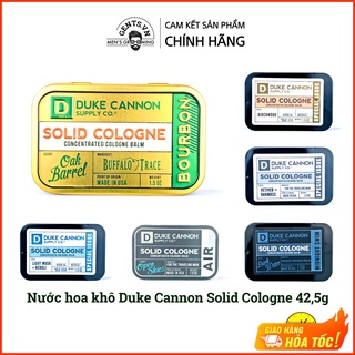 Nước hoa khô nam Duke Cannon Solid Cologne 42.5g, nước hoa dạng sáp với mùi hương đầy nam tính