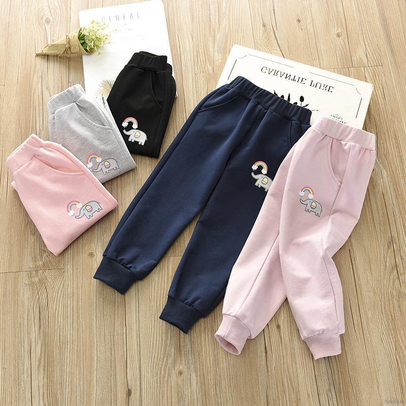 ruiaike  Kids Boys Elastic Waist Loose Sweatpants Sports Pants Bottoms Tracksuit Slacks Casual Long Trousers