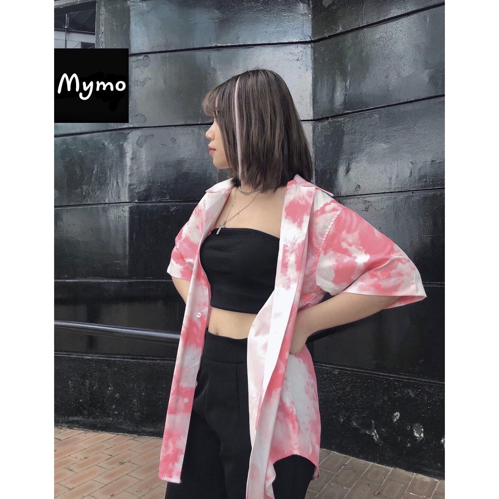 Áo Sơmi HOẠT TIẾT MÂY CLOUDY | Sơ Mi Lụa Mềm CNK 100% [40-100KG] | BigBuy360 - bigbuy360.vn