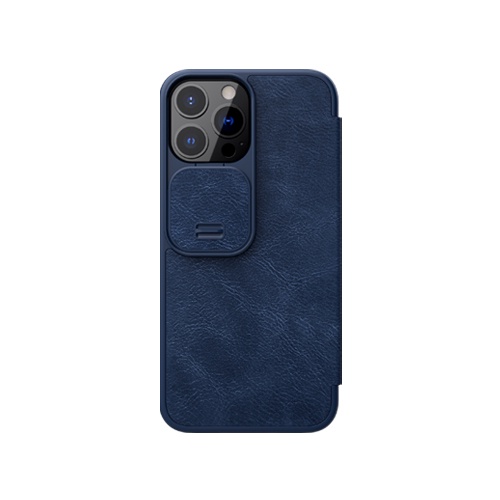 Bao da iPhone 14 Pro/ 14 Pro Max/ iPhone 13 Pro Max hiệu Nillkin Qin