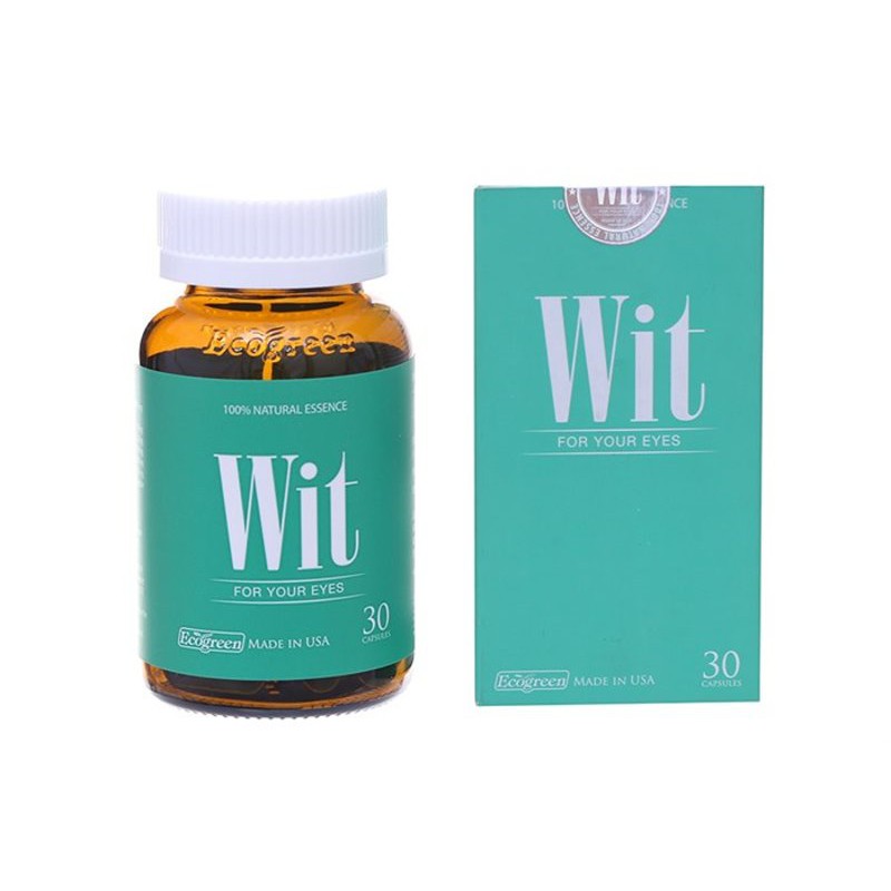 (Chính hãng có tem tích điểm) WIT - THỰC PHẨM BẢO VỆ MẮT, TĂNG CƯỜNG THỊ LỰC | Thế Giới Skin Care