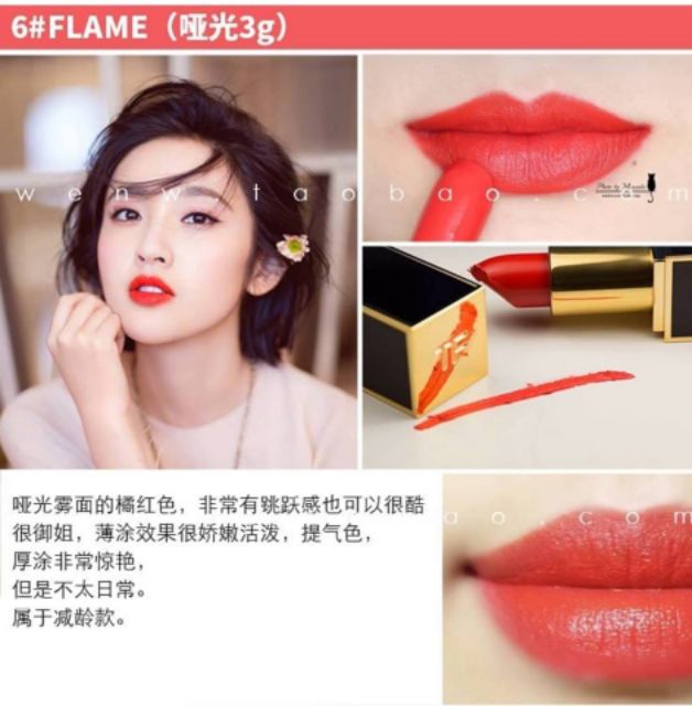 [ Bill dutyfree ] Son Tomford Lip Colour Fullsize 3gr | BigBuy360 - bigbuy360.vn