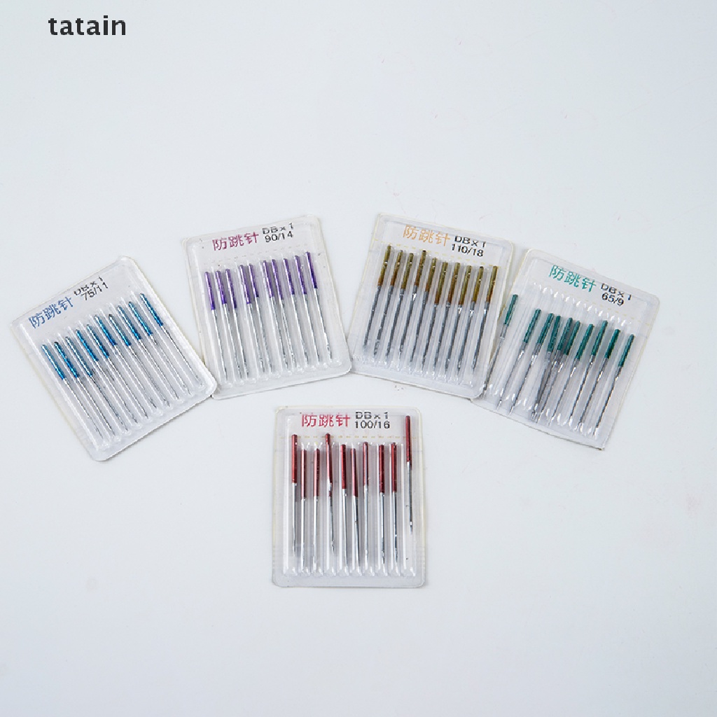 [TAT] 10PCS Sewing Stretch Cloth Machine Anti-jump Needle Elastic Cloth Sewing Needle CVX