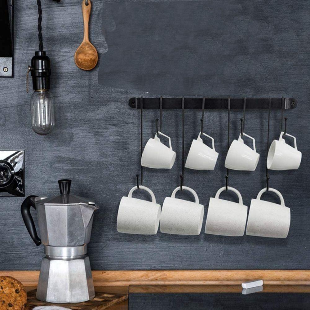 Giá Đỡ Cốc Cà Phê 8 Móc Treo Tường Trang Trí Nhà Bếp TAYLOR1