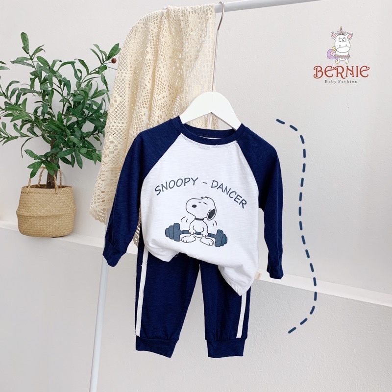 SET BỘ DÀI TAY SNOOPY CHO BÉ