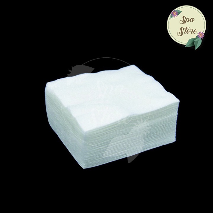 Bịch Bông Tẩy Trang Hình Chữ Nhật Siêu Gòn Mềm Mịn An Toàn Chuyên Dành Cho Spa Sợi Bông Cao Cấp Chính Hãng