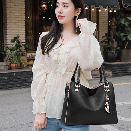 Túi Xách Da Cỡ Lớn Thời Trang Cho Phụ Nữ Trung Niên