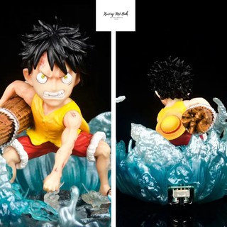 Mô Hình Monkey D. Luffy có đèn Led - Cao 8cm