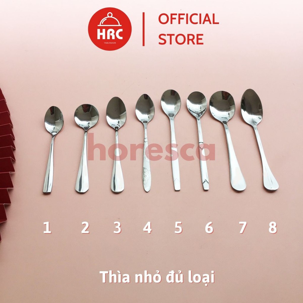 Thìa Muỗng Cà Phê Inox [GIÁ RẺ]