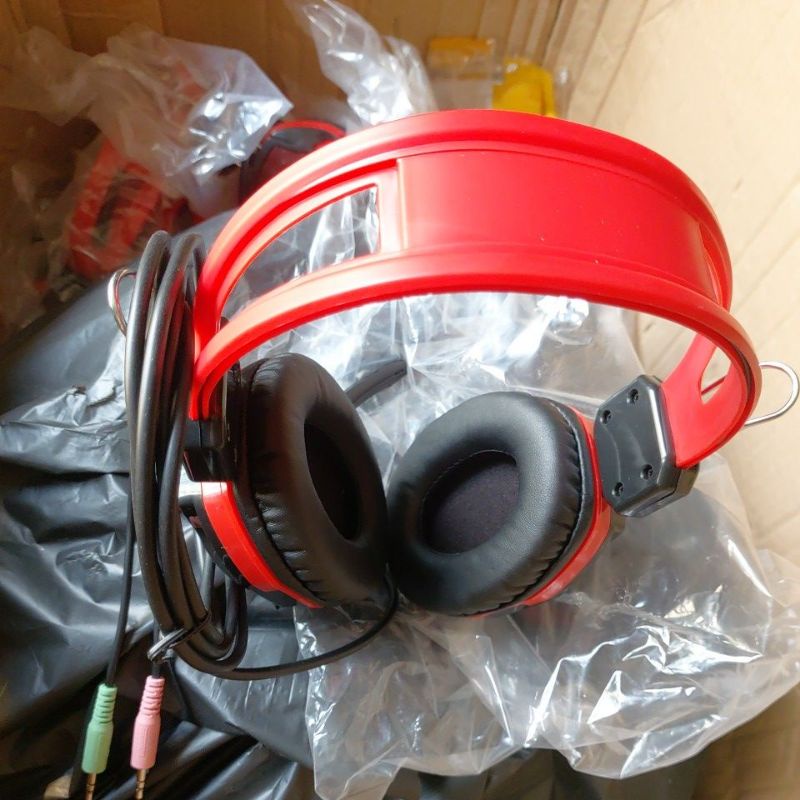 Thanh lý Headphone A6 chính hãng   - Tai nghe có dây online có míc jack cắm 3.5