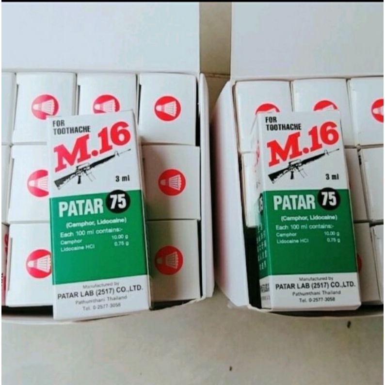 Sâu răng Patar 75 M 16 Thái Lan