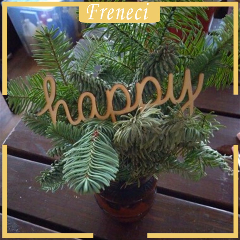 Set 6 Chữ Gỗ Happy Together Sáng Tạo Trang Trí Nhà Cửa