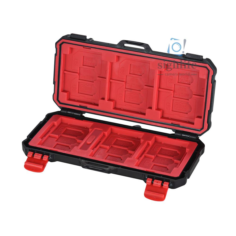 Hộp Đựng Thẻ Nhớ Chống Nước 15 Ngăn | BigBuy360 - bigbuy360.vn