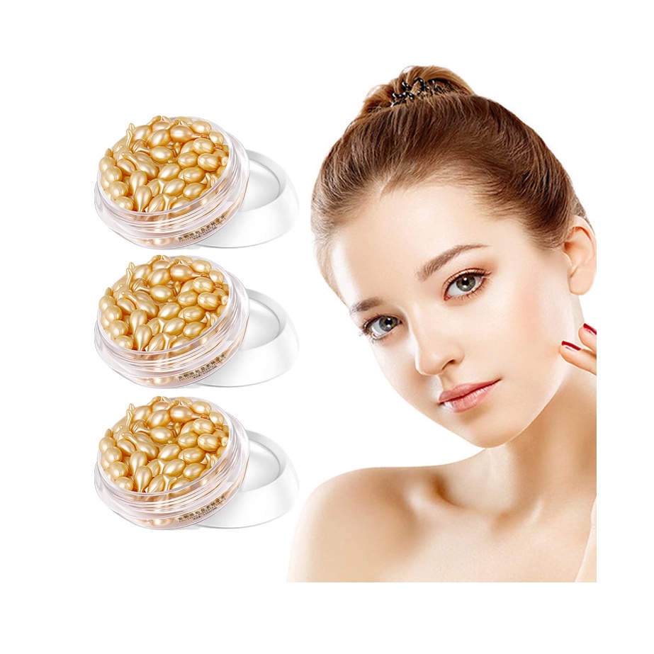 Viên Nang Chứa Nhau Thai Cừu / Hyaluronic Acid / Vitamin E Làm Trắng Da Chống Lão Hóa Dành Cho Nữ