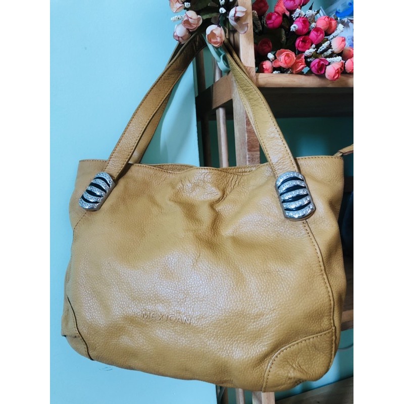 Lc73 Túi xách si tuyển da thật Mexican