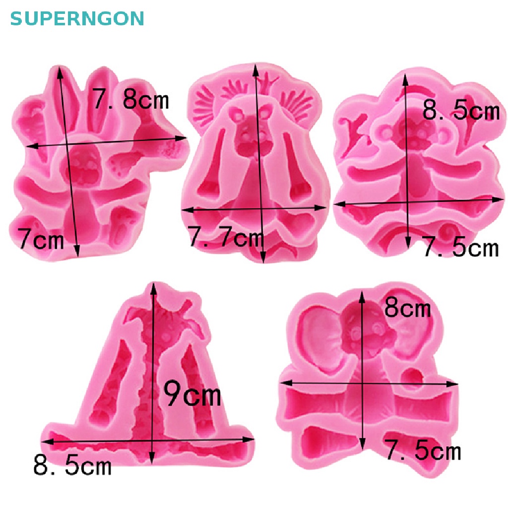 Khuôn Silicone Làm Bánh Tạo Hình Thỏ Phục Sinh 3D Độc Đáo Tiện Dụng