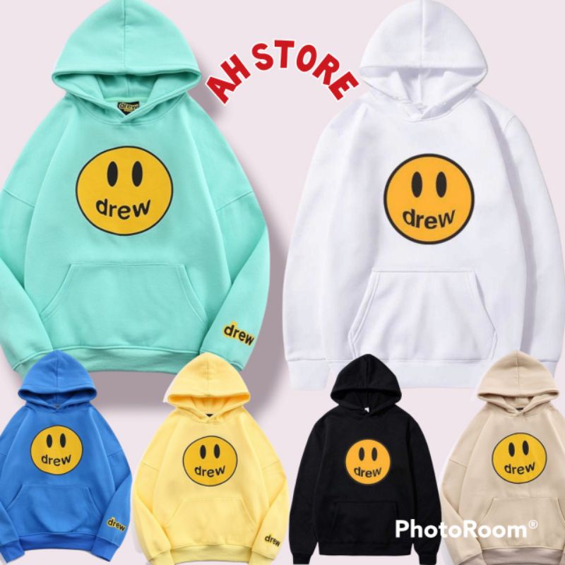🔥 Áo Hoodie Nam Nữ ANYOUNG hooide Unisex Drew oversize form rộng nam nữ unisex phong cách Hàn Quốc
