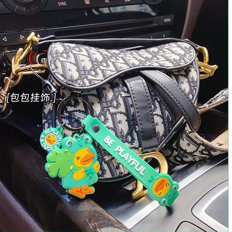 Móc Chìa Khóa Vịt Sáng Tạo Chính Hãng B.DUCK,Móc Khóa Ôtô Sưu Tầm