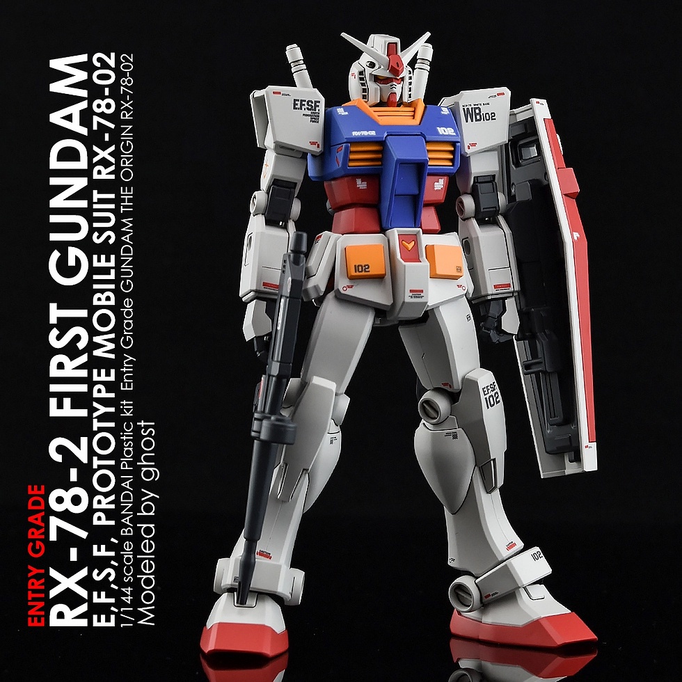 Decal Dán Trang Trí Xe Hơi GHOST HG GTO GREEN ZAKU RX 78-2 EG RX 78-2 Chất Lượng Cao