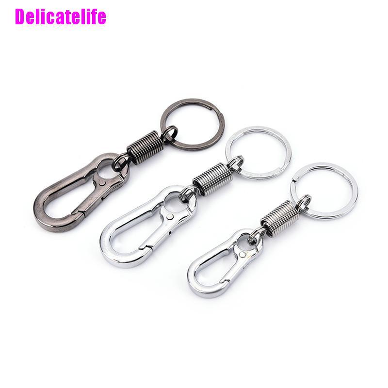Móc khóa lò xo bằng thép không gỉ thiết kế tiện lợi