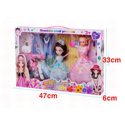 Bộ Đồ Chơi Búp Bê Barbie Loai Đẹp Cao 30cm - Đồ Chơi Búp Bê Công Chúa Cho Trẻ Em