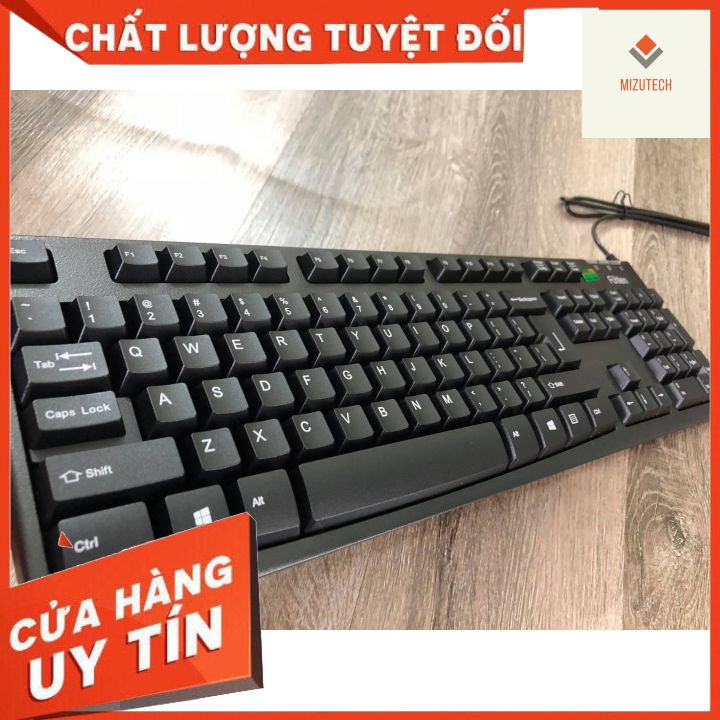 Bàn phím có dây Fuhlen L411 công USB chính hãng