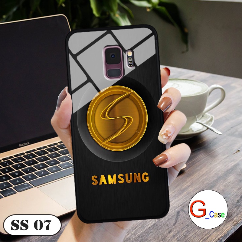 Ốp lưng Samsung Galaxy S9  - in hình 3D Logo điện thoại