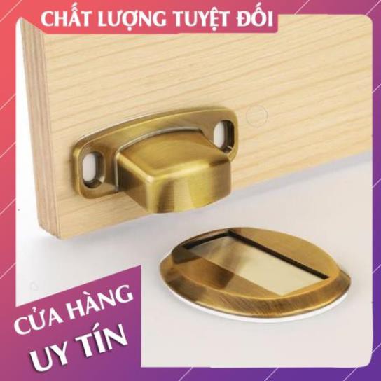 [Hàng loại 1] Bộ chặn cửa nam châm, thép không rỉ  - Lan Chi Mart