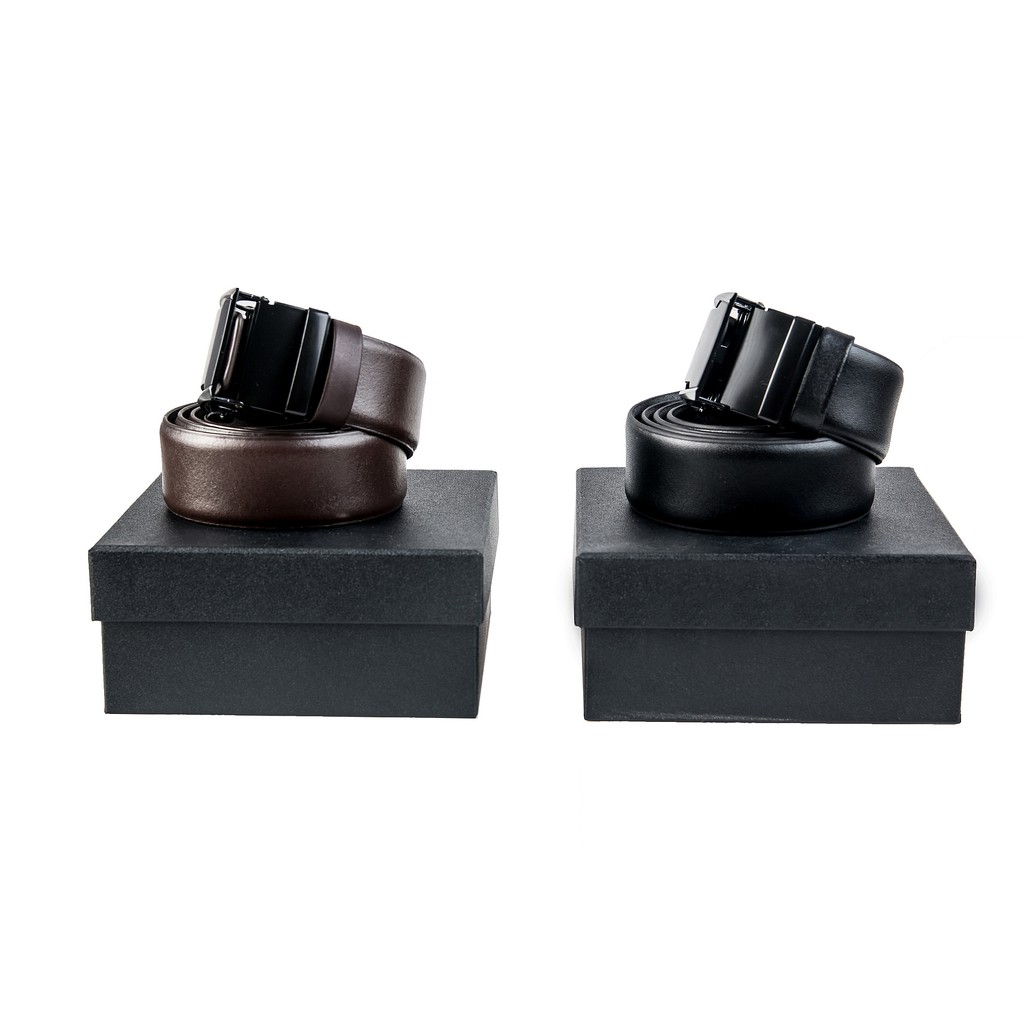 Thắt Lưng Nam Khóa Tự Động Cao Cấp Chất Liệu Da Bò Thương Hiệu Y2010 Tặng Kèm Box D05 18636 |YaMe|