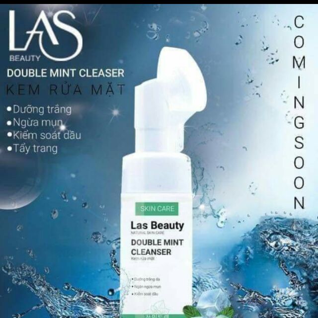 Kem sữa rửa mặt Las Beauty.