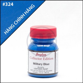 [CHÍNH HÃNG - KHÔNG CHIẾT] Military Blue - Màu ANGELUS Leather Paint Collector Edition vẽ da, vải, custom giày 29.5ml