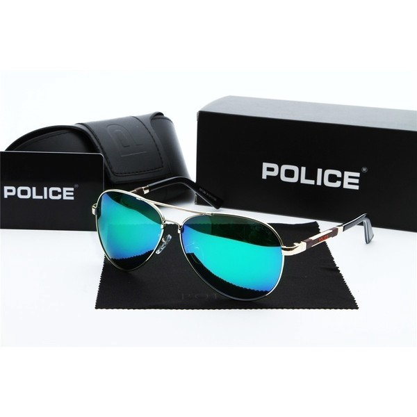 POLICE Polarized Fashion Cool Men Outdoor Metal Frame Sunglasses