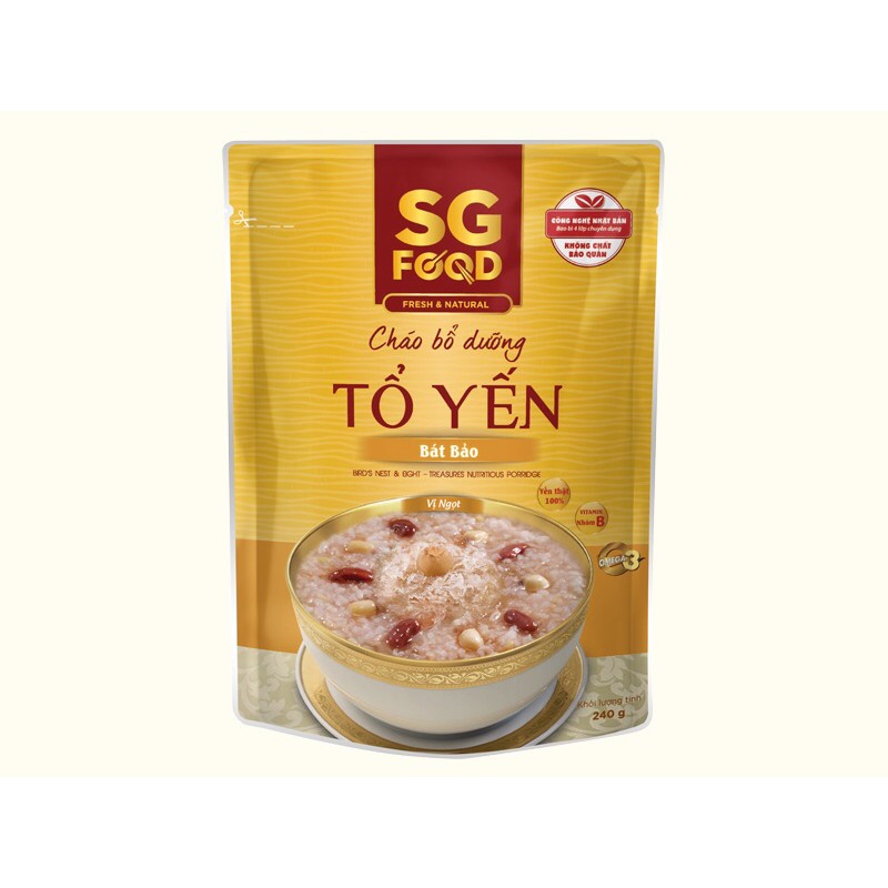 Cháo Tổ Yến Bát Bảo