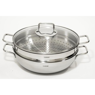 Bộ xửng hấp 3 lớp nguyên khối Be Home size 32cm