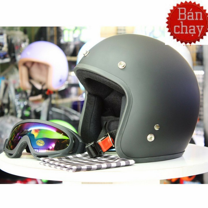 Combo 4 sản phẩm: nón bảo hiểm 3/4 - nón bảo hiểm đi phượt - nón bảo hiểm thể thao - nón bảo hiểm full face