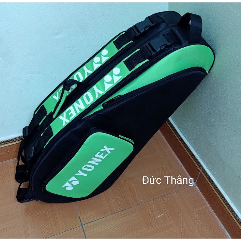 túi vợt Yonex đen xanh chuối