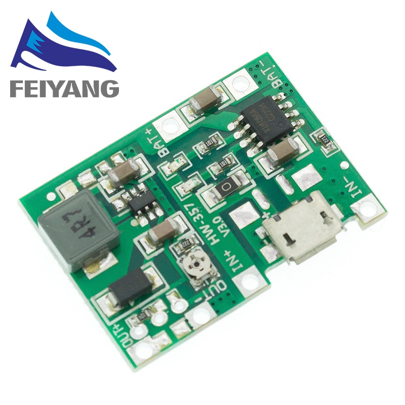 Mô Đun Sạc Pin Lithium 3.7v 9v 5v 2a 4.3-27v