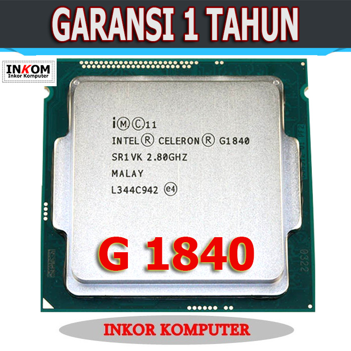 Ổ Cắm Intel Celeron G1840 1155 Chuyên Dụng
