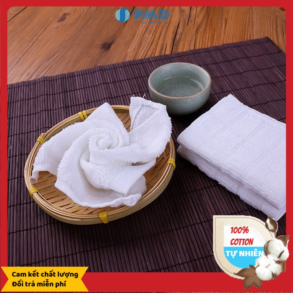 Khăn lau bếp đa năng bát đĩa cốc chén bàn ghế Cotton hàng Xuất khẩu rất thấm nước, không ra bụi lông nhanh khô, lau sạch