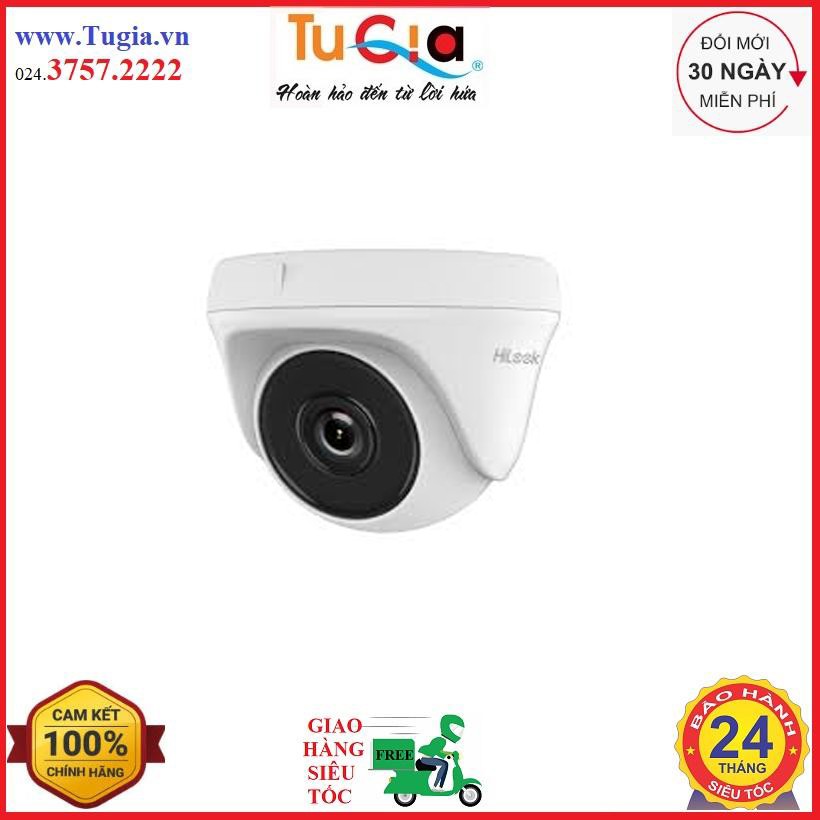 Camera cầu HiLook mini HD Analog 2MP THCT223PHàng chính hãng