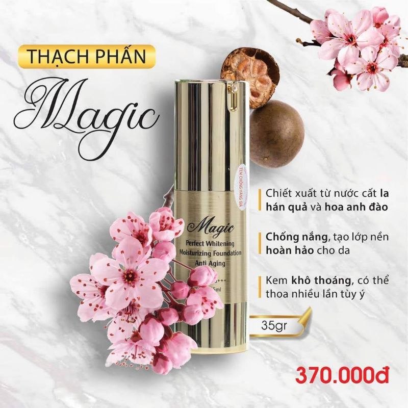 CHỐNG NẮNG TỐI ƯU CHO DA_THẠCH PHẤN MAGIC